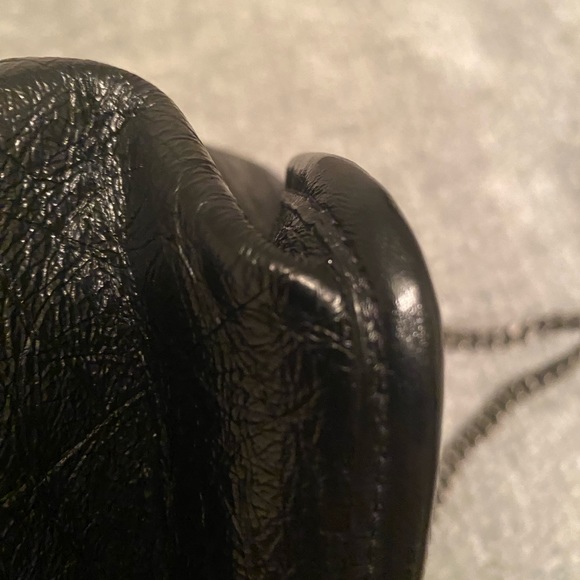 YSL Medium Saint Laurent crinkle calf Flap bag - Picture 13 of 15